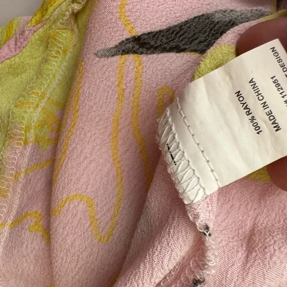 Anthropologie Pastel Floral Kimono Cardigan - Picture 11 of 12